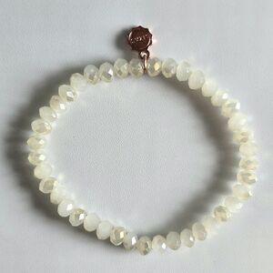 Liza Jewelry Nashville Tricolor Bracelet White Shade 6 mm